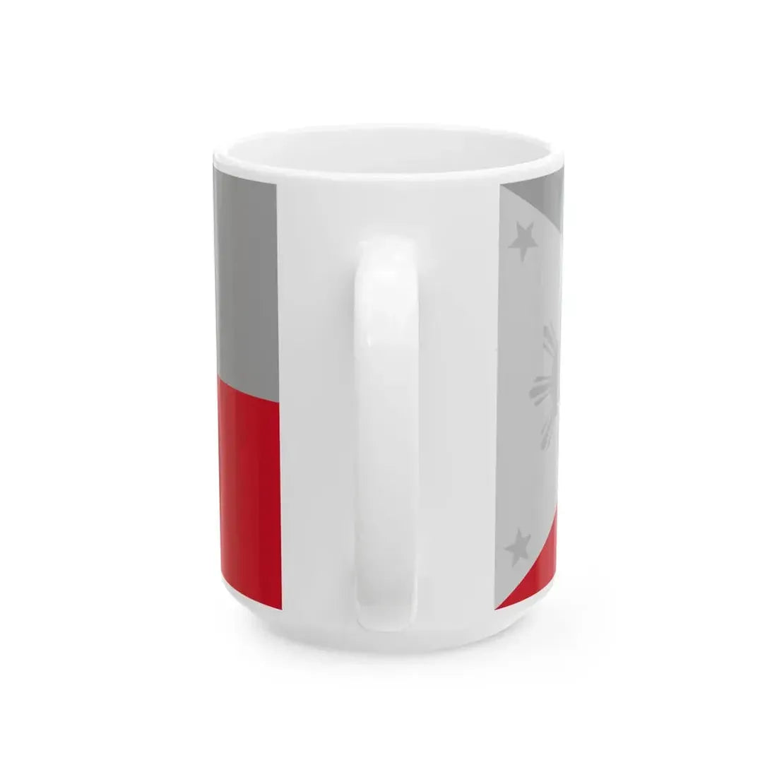 Flag of the Philippines - Red (Philippines) White Coffee Mug - Go Mug Yourself