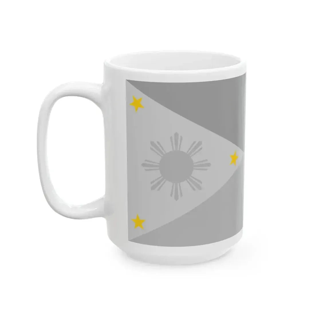 Flag of the Philippines - Stars (Philippines) White Coffee Mug - Go Mug Yourself