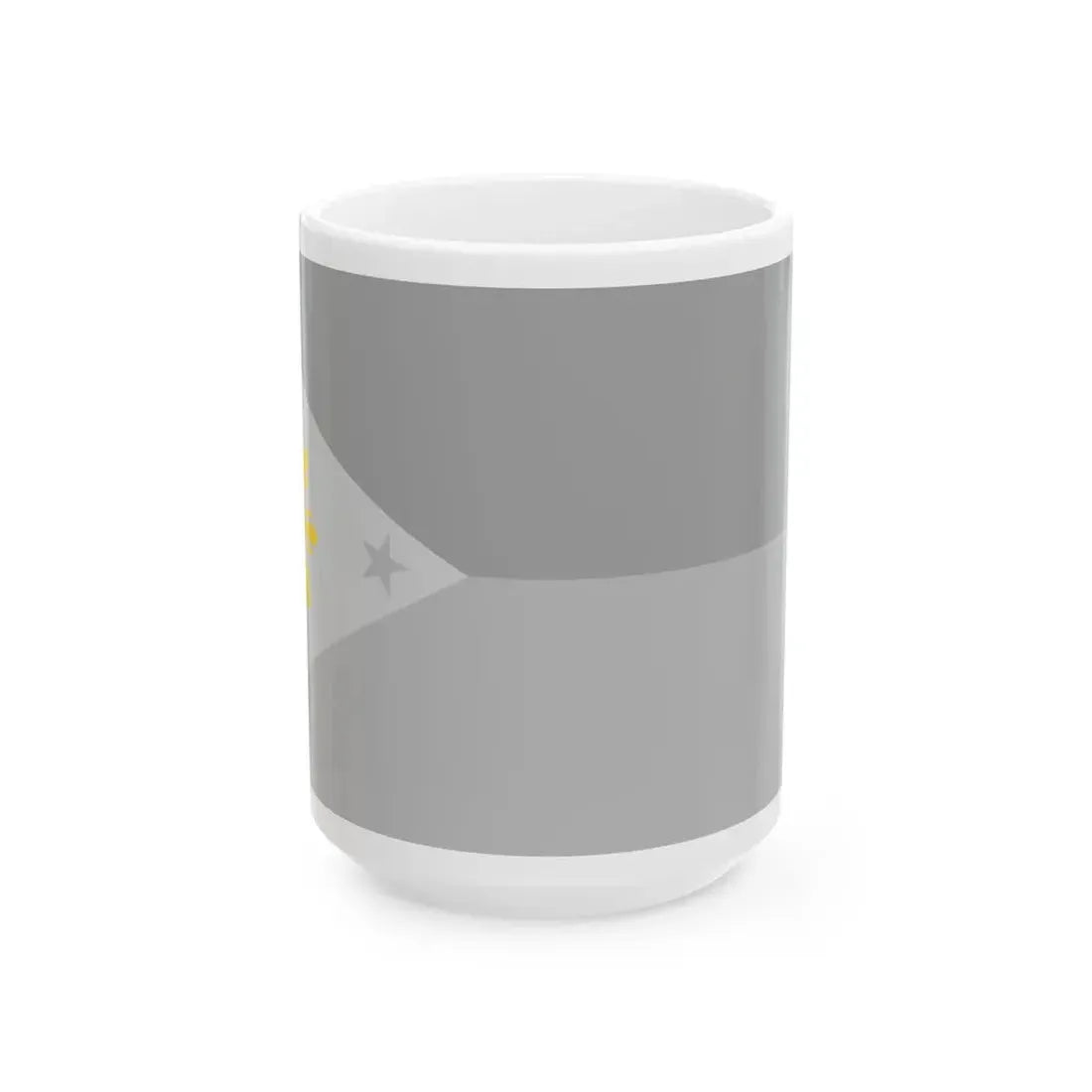 Flag of the Philippines - Sun rays (Philippines) White Coffee Mug 15oz - Go Mug Yourself