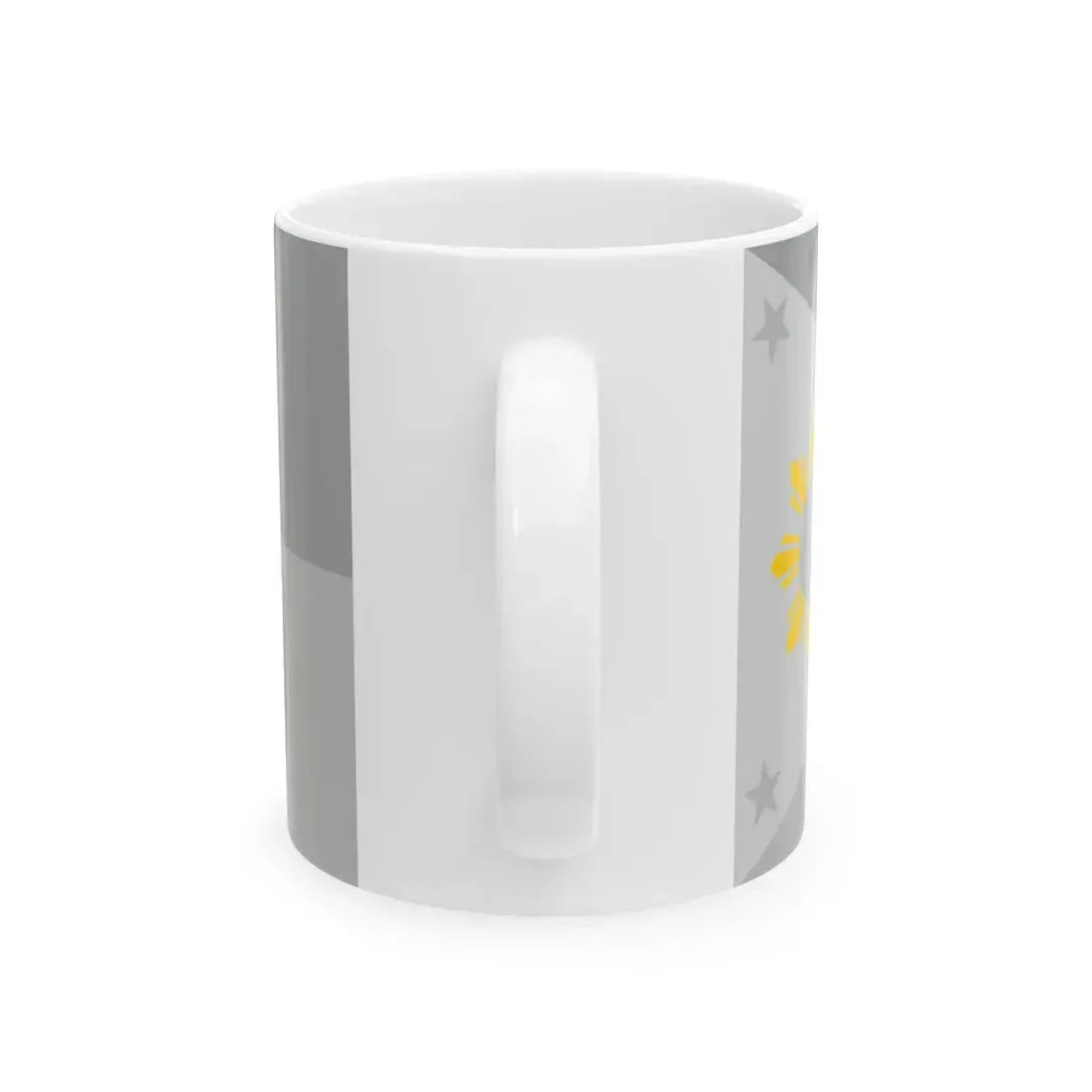 Flag of the Philippines - Sun rays (Philippines) White Coffee Mug - Go Mug Yourself