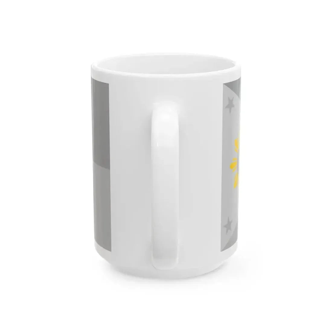 Flag of the Philippines - Sun rays (Philippines) White Coffee Mug - Go Mug Yourself
