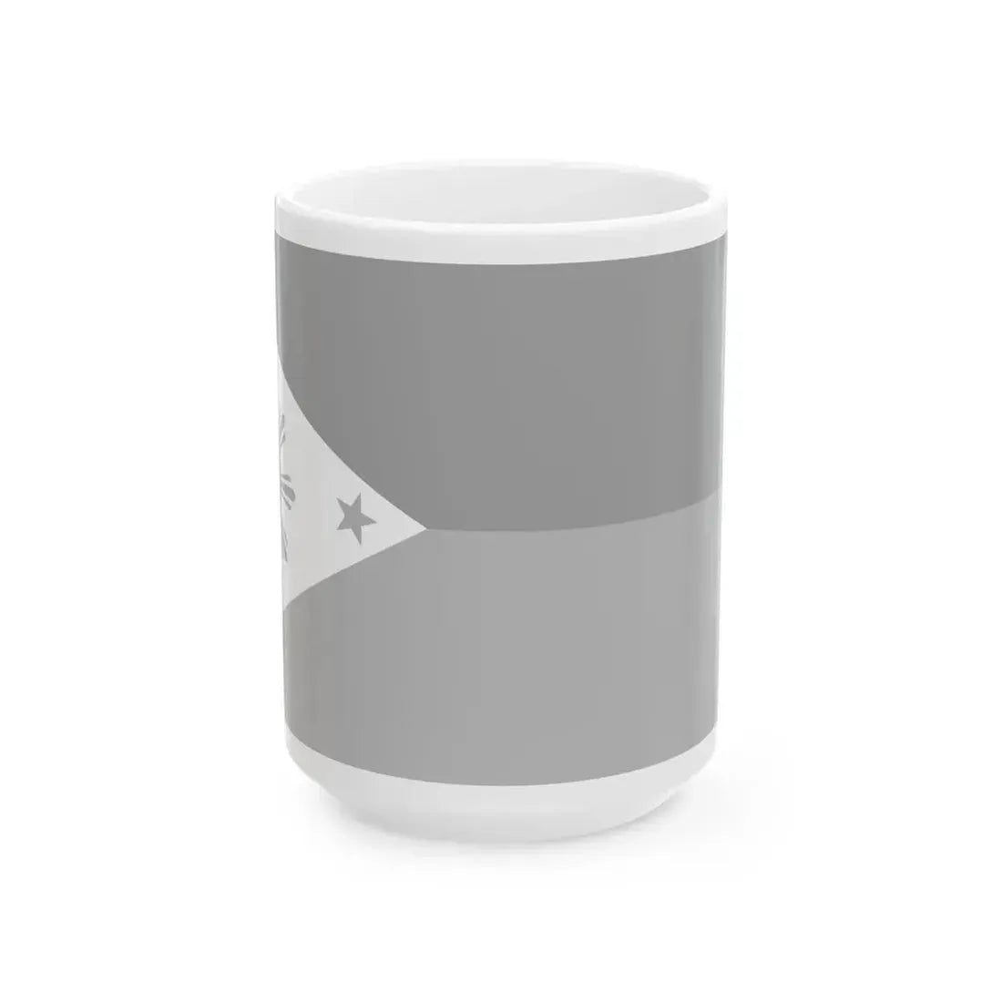 Flag of the Philippines - White (Philippines) White Coffee Mug 15oz - Go Mug Yourself