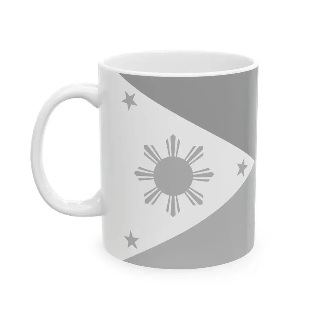 Flag of the Philippines - White (Philippines) White Coffee Mug - Go Mug Yourself