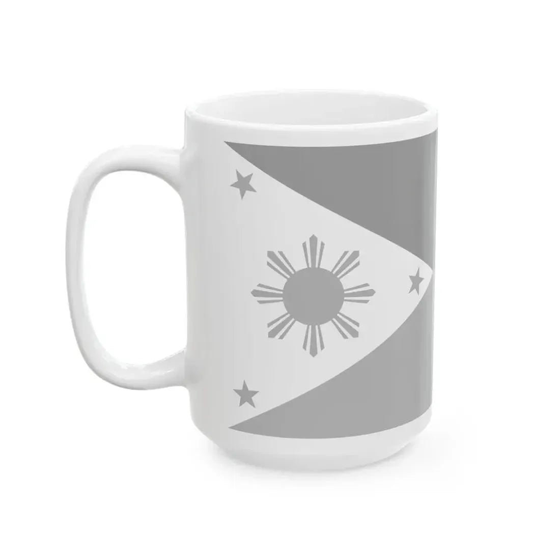 Flag of the Philippines - White (Philippines) White Coffee Mug - Go Mug Yourself
