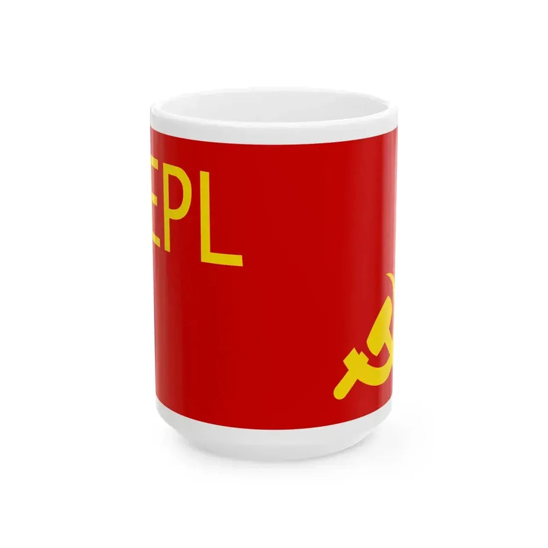 Flag of the Popular Army of Liberation of Peru (Peru) White Coffee Mug 15oz - Go Mug Yourself