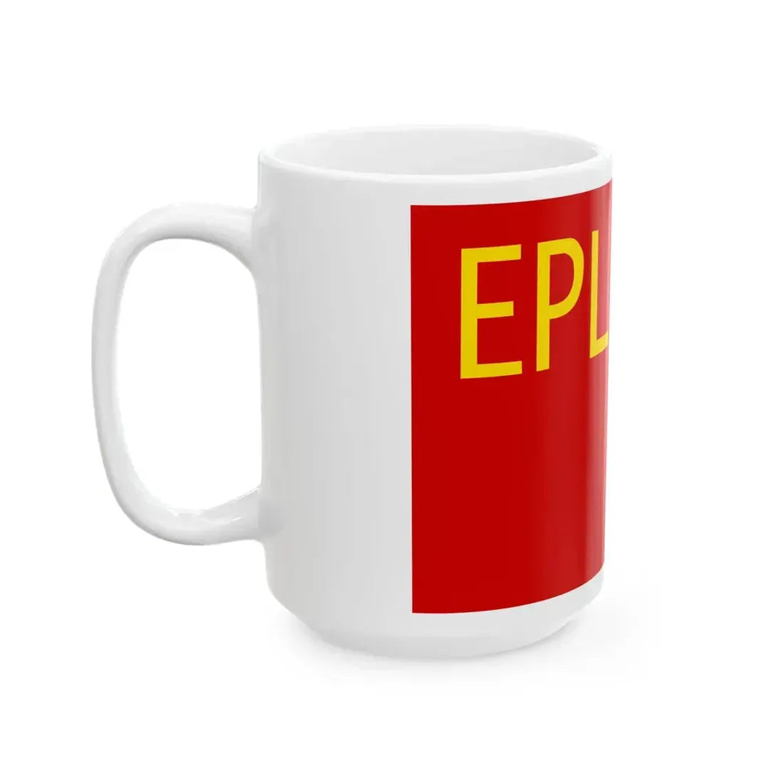 Flag of the Popular Army of Liberation of Peru (Peru) White Coffee Mug - Go Mug Yourself