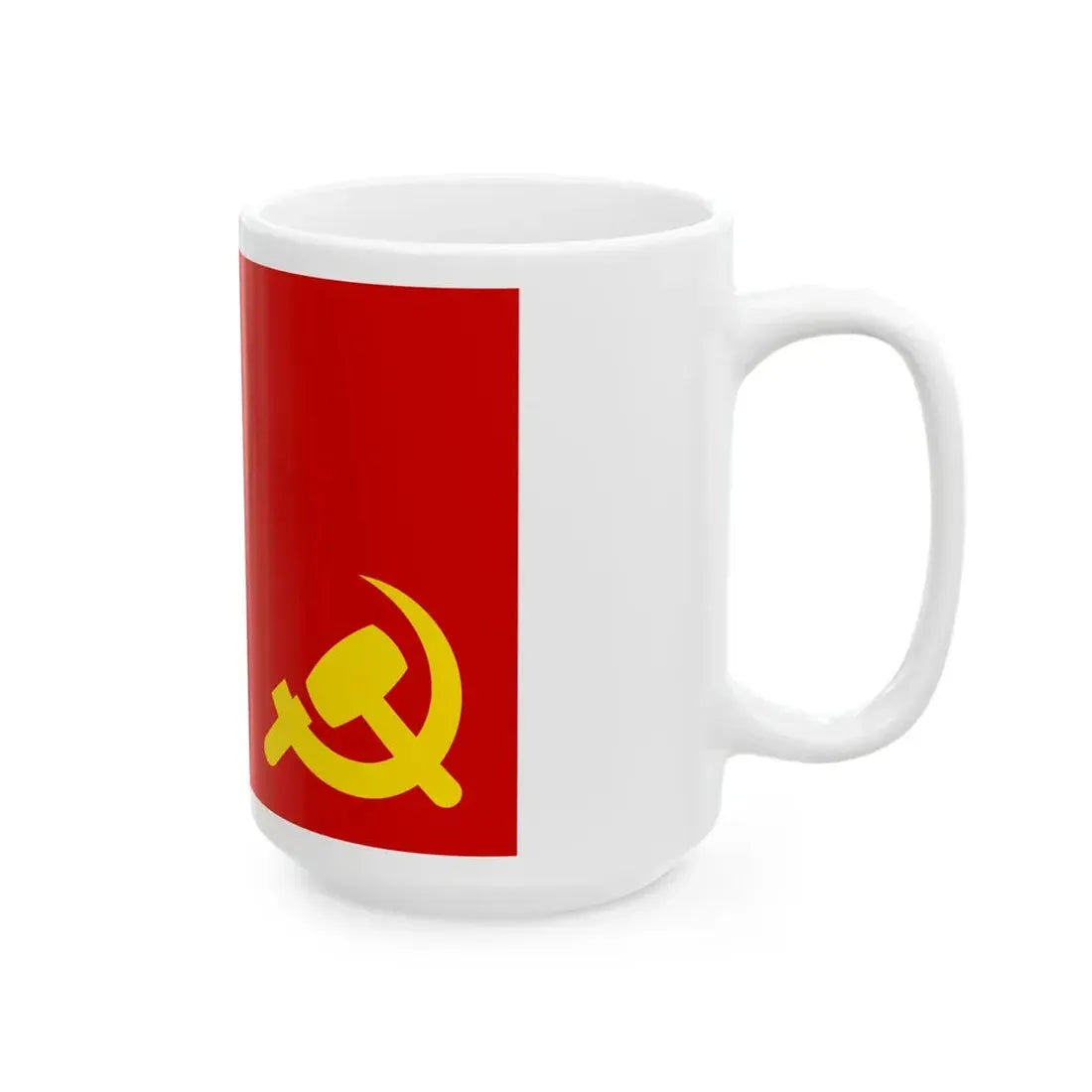 Flag of the Popular Army of Liberation of Peru (Peru) White Coffee Mug - Go Mug Yourself