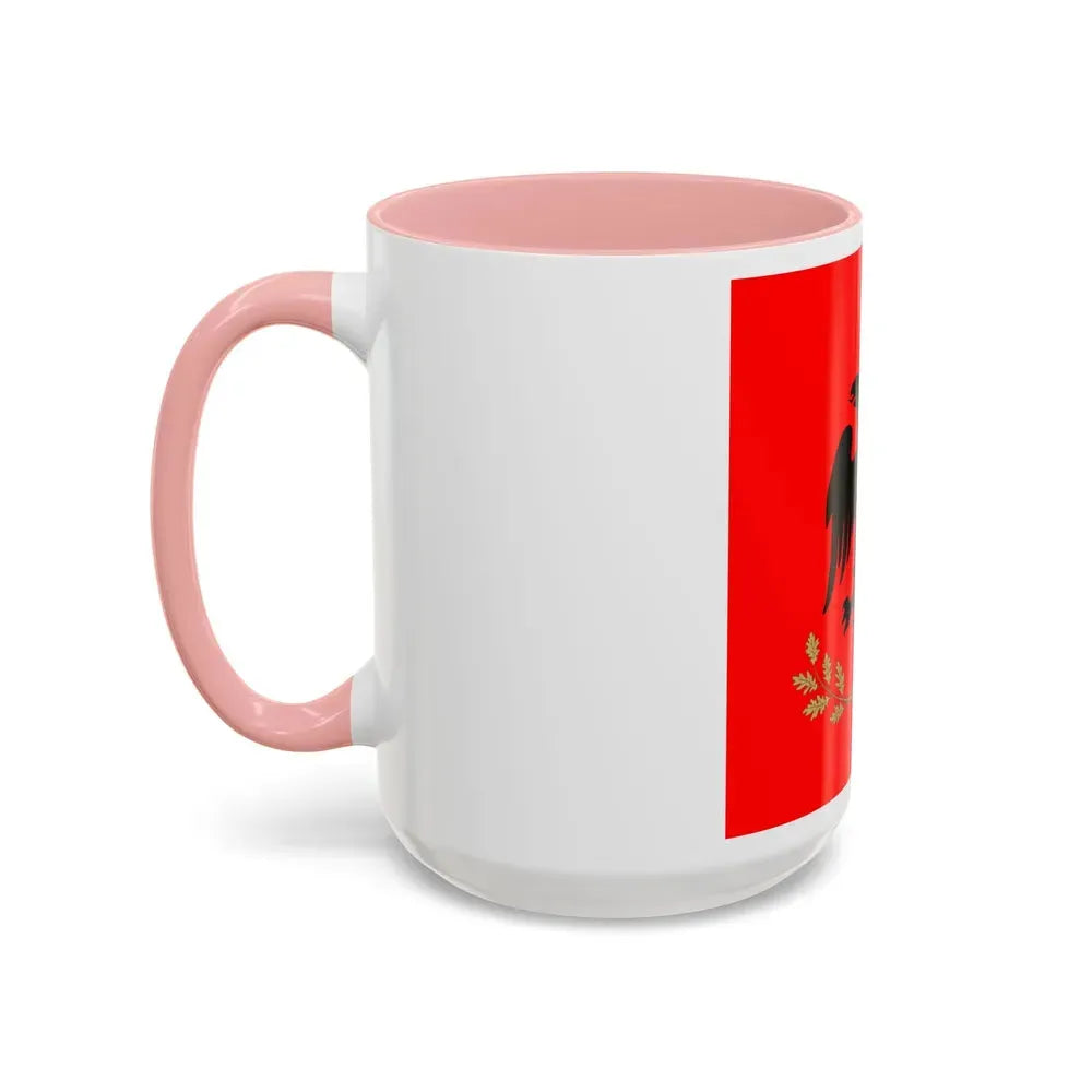 Flag of the President of Albania - Accent Coffee Mug - Go Mug Yourself
