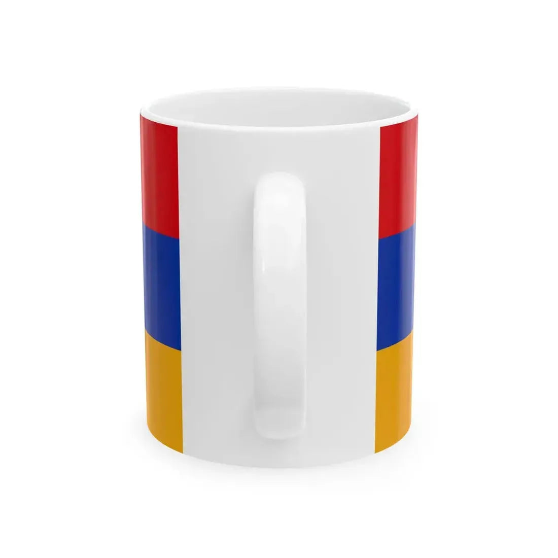 Flag of the President of Armenia (Armenia) White Coffee Mug - Go Mug Yourself