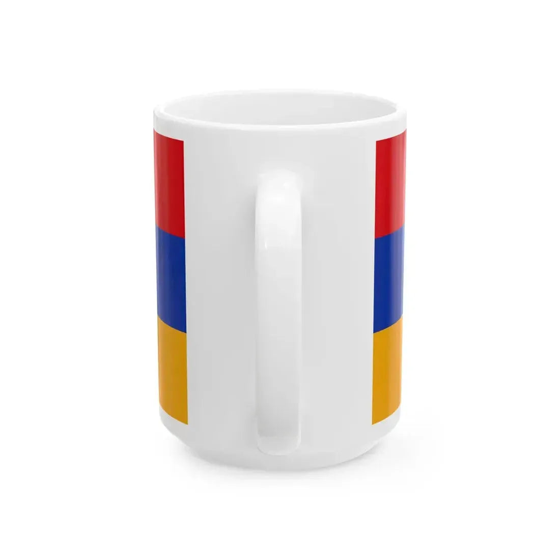 Flag of the President of Armenia (Armenia) White Coffee Mug - Go Mug Yourself