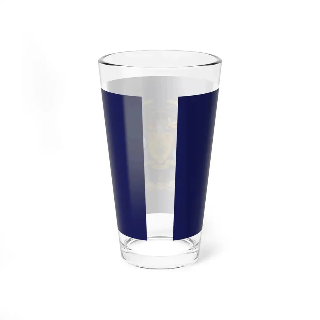 Flag of the President of Barbados (Barbados) Pint Glass 16oz - Go Mug Yourself