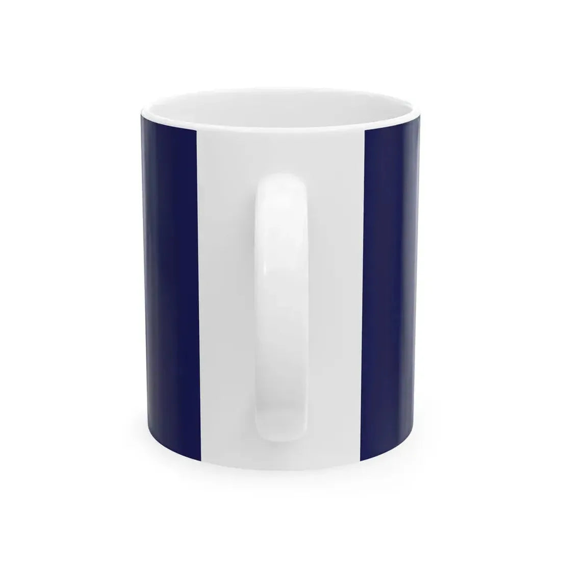 Flag of the President of Barbados (Barbados) White Coffee Mug - Go Mug Yourself
