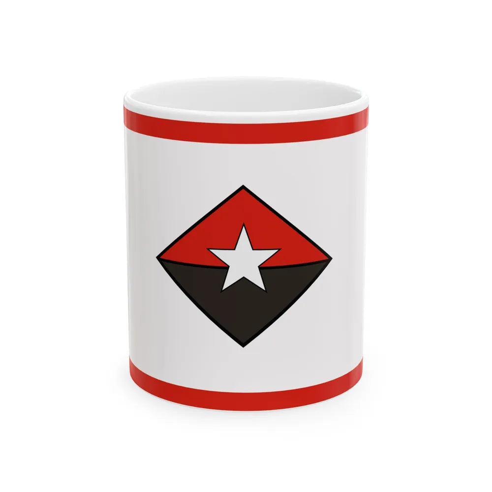 Flag of the President of Cuba Commander-in-Chief (Cuba) White Coffee Mug 11oz - Go Mug Yourself