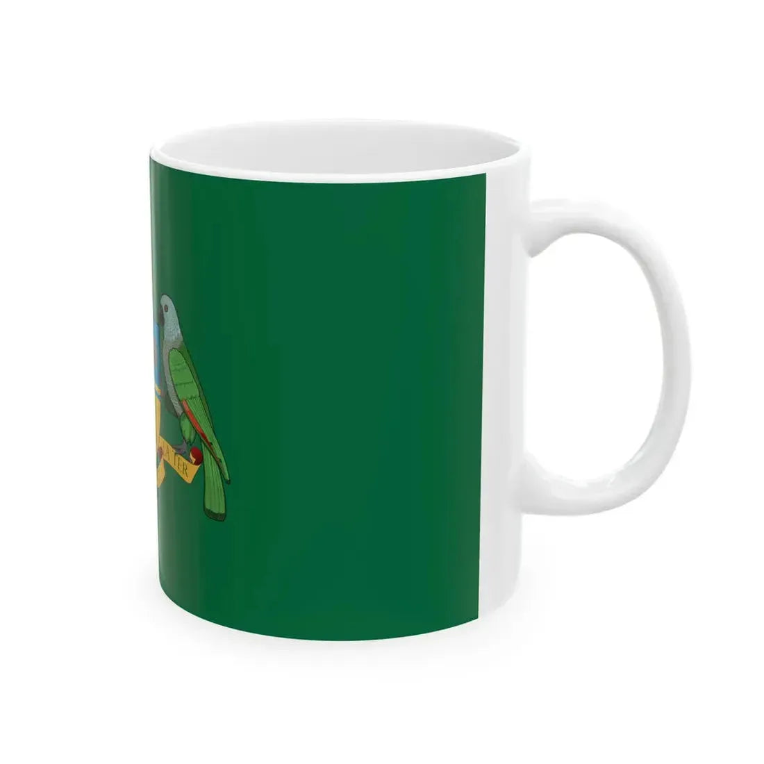 Flag of the President of Dominica (Dominica) White Coffee Mug - Go Mug Yourself
