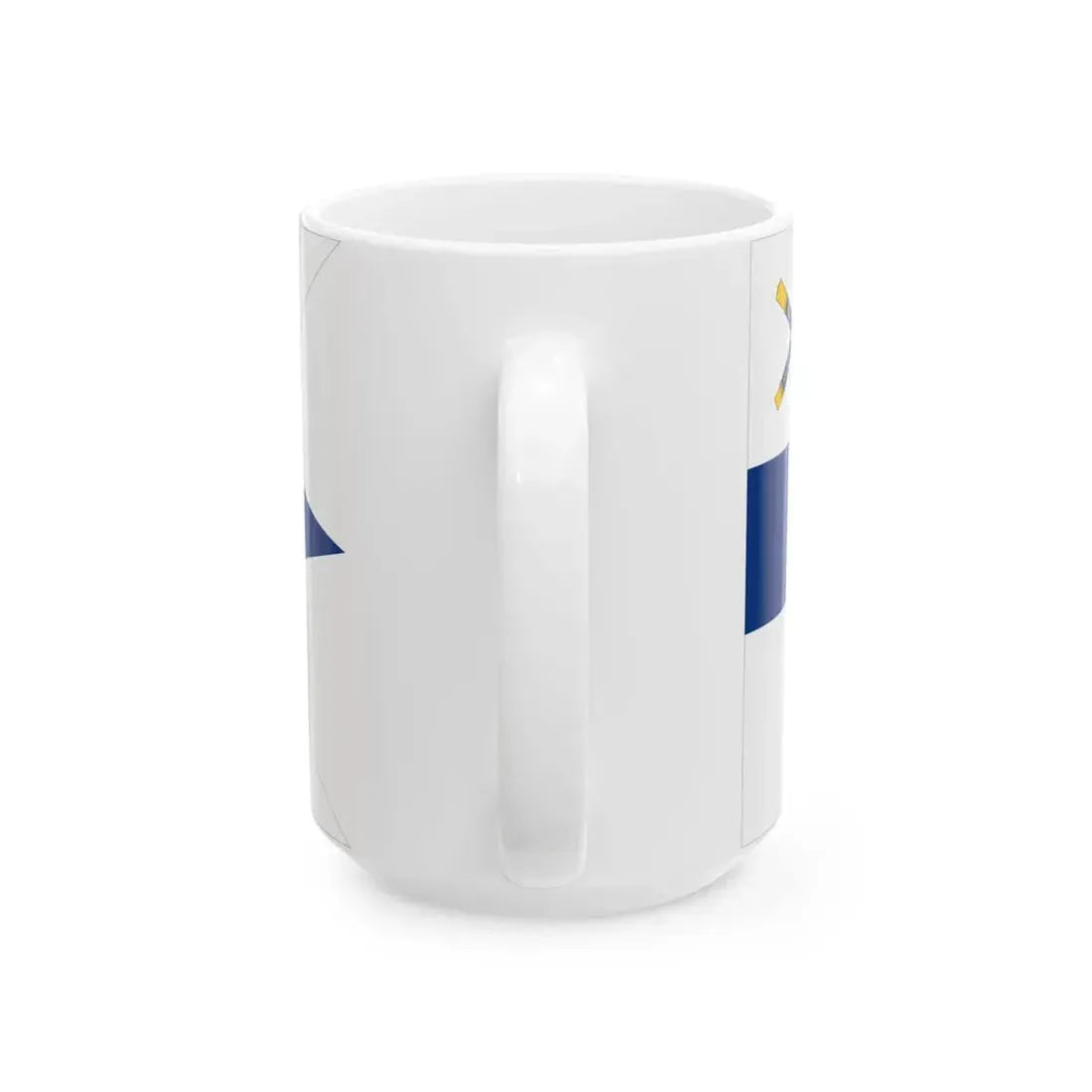 Flag of the President of Finland 1944-1946 (Finland) White Coffee Mug - Go Mug Yourself
