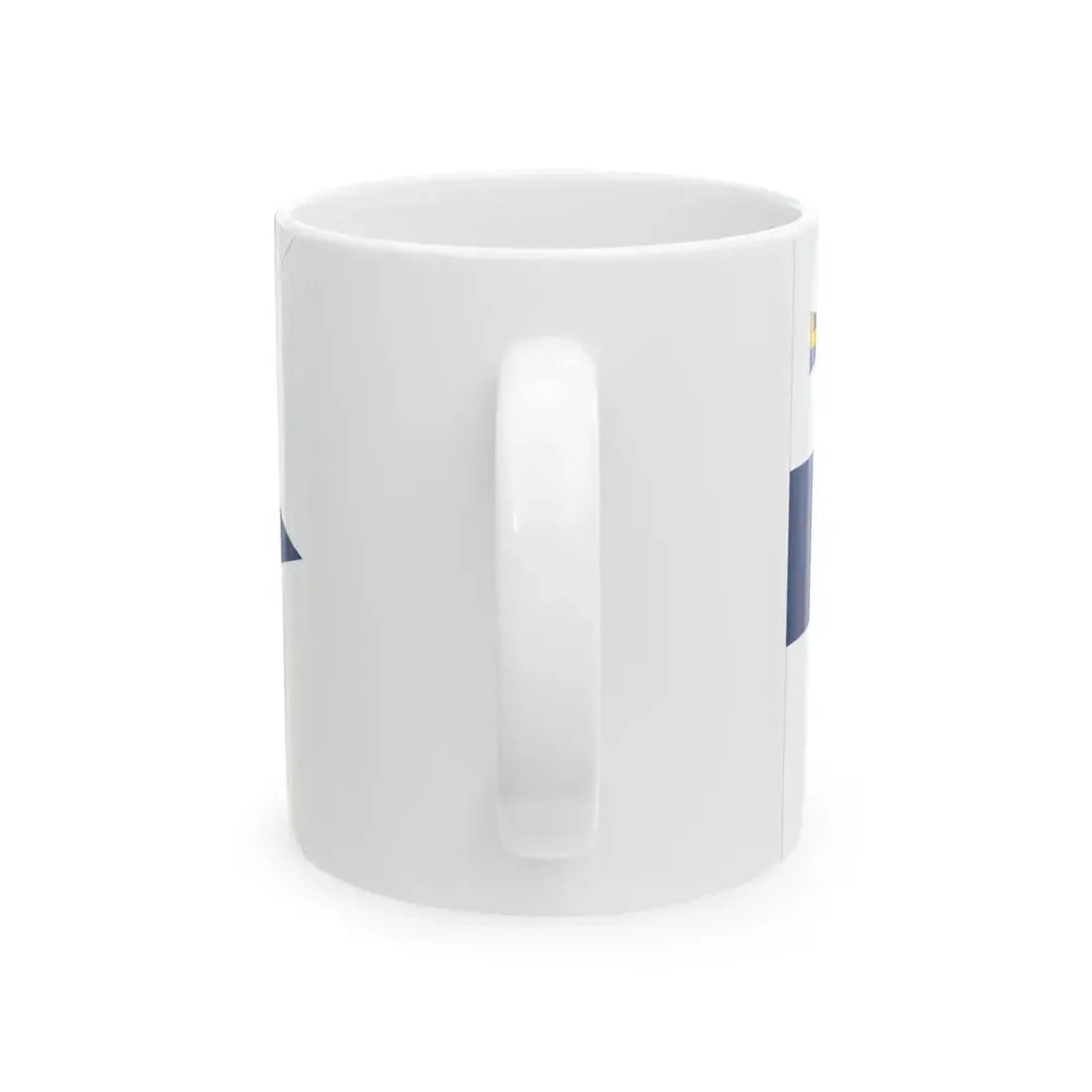 Flag of the President of Finland (Finland) White Coffee Mug - Go Mug Yourself