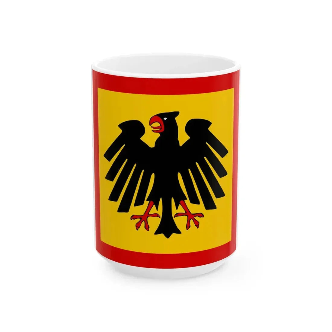 Flag of the President of Germany 1926-1933 (Germany) White Coffee Mug 15oz - Go Mug Yourself