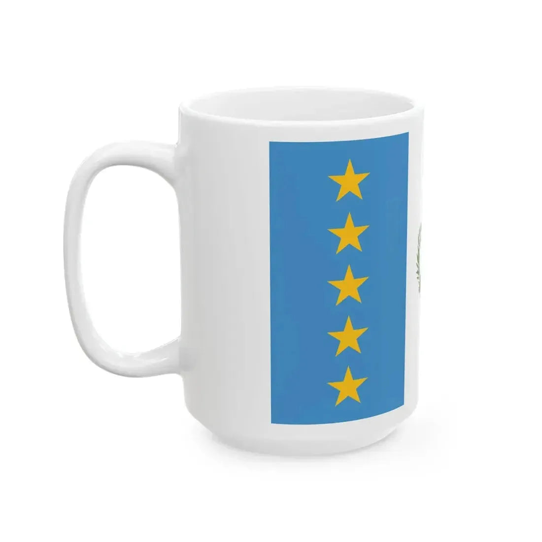 Flag of the President of Guatemala (Guatemala) White Coffee Mug - Go Mug Yourself