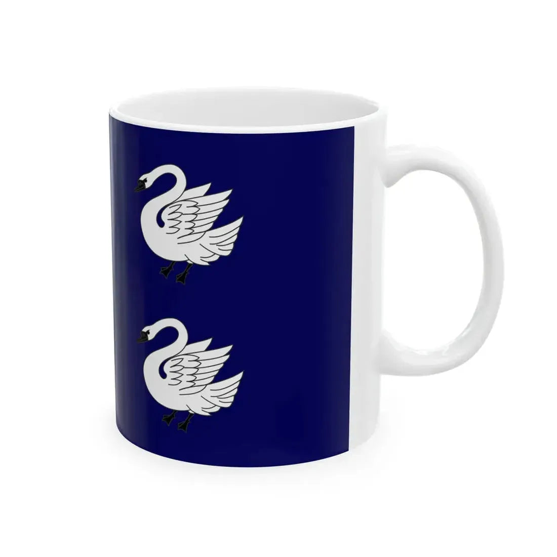Flag of the President of Ireland 1944 proposal (Ireland) White Coffee Mug - Go Mug Yourself