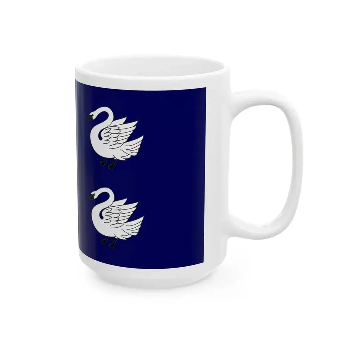 Flag of the President of Ireland 1944 proposal (Ireland) White Coffee Mug - Go Mug Yourself