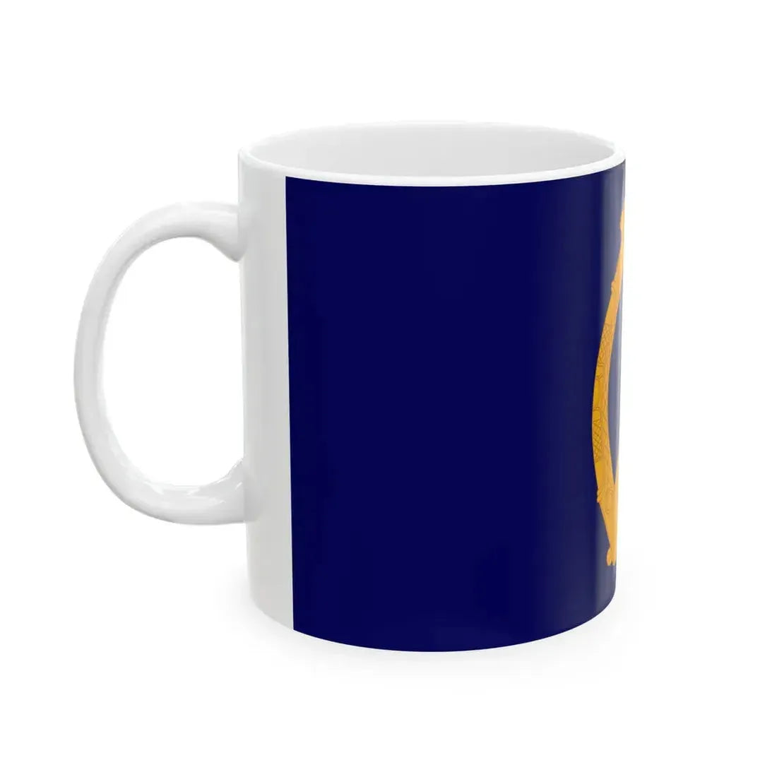 Flag of the President of Ireland (Ireland) White Coffee Mug - Go Mug Yourself