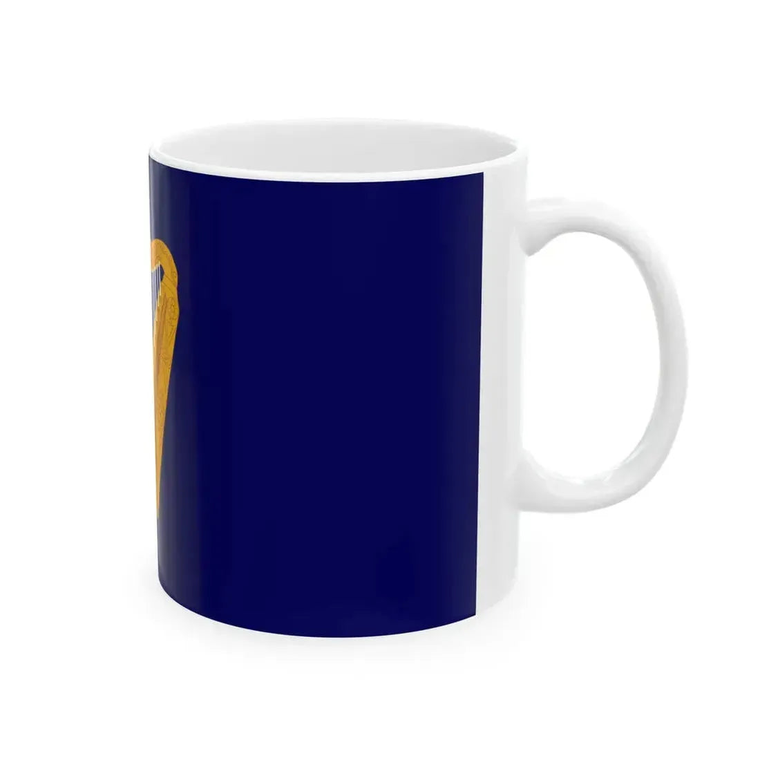 Flag of the President of Ireland (Ireland) White Coffee Mug - Go Mug Yourself