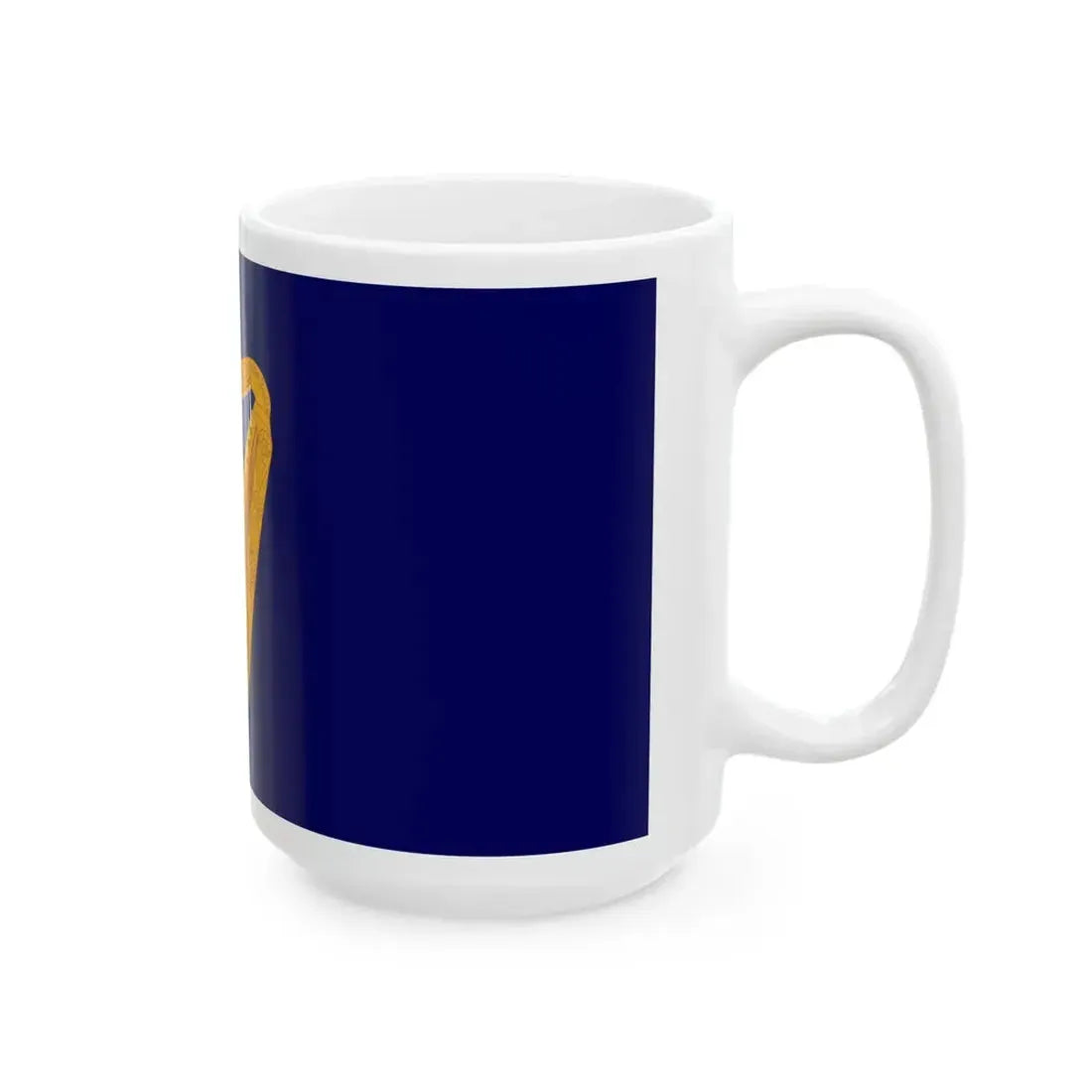 Flag of the President of Ireland (Ireland) White Coffee Mug - Go Mug Yourself