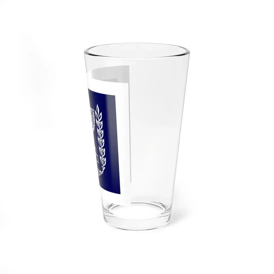 Flag of the President of Israel (Israel) Pint Glass 16oz - Go Mug Yourself