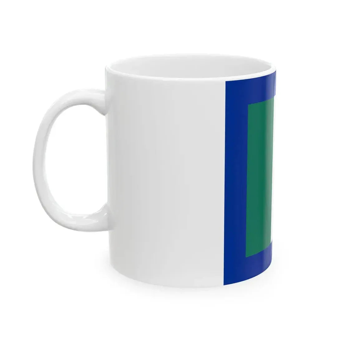 Flag of the President of Italy 1990-1992 (Italy) White Coffee Mug - Go Mug Yourself
