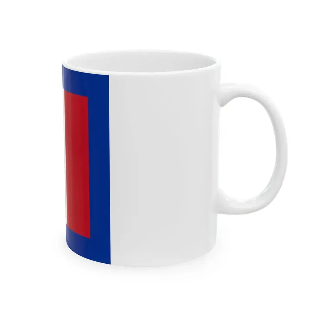 Flag of the President of Italy 1990-1992 (Italy) White Coffee Mug - Go Mug Yourself