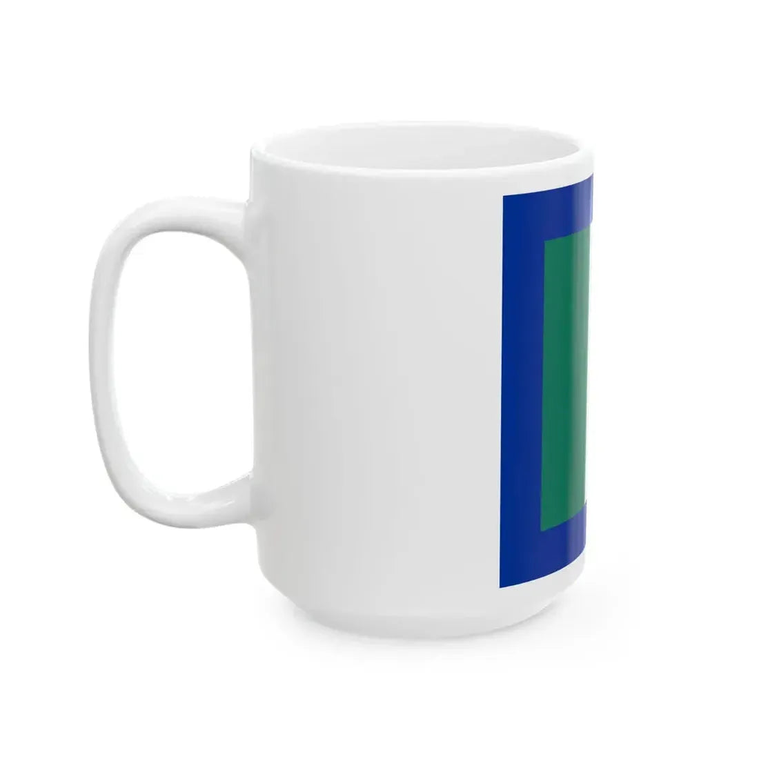 Flag of the President of Italy 1990-1992 (Italy) White Coffee Mug - Go Mug Yourself