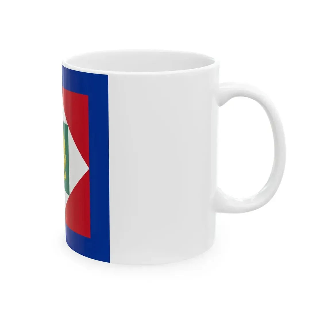 Flag of the President of Italy 2000-2003 (Italy) White Coffee Mug - Go Mug Yourself