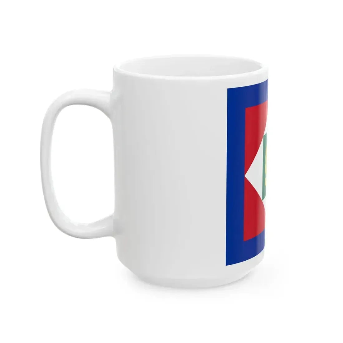 Flag of the President of Italy 2000-2003 (Italy) White Coffee Mug - Go Mug Yourself