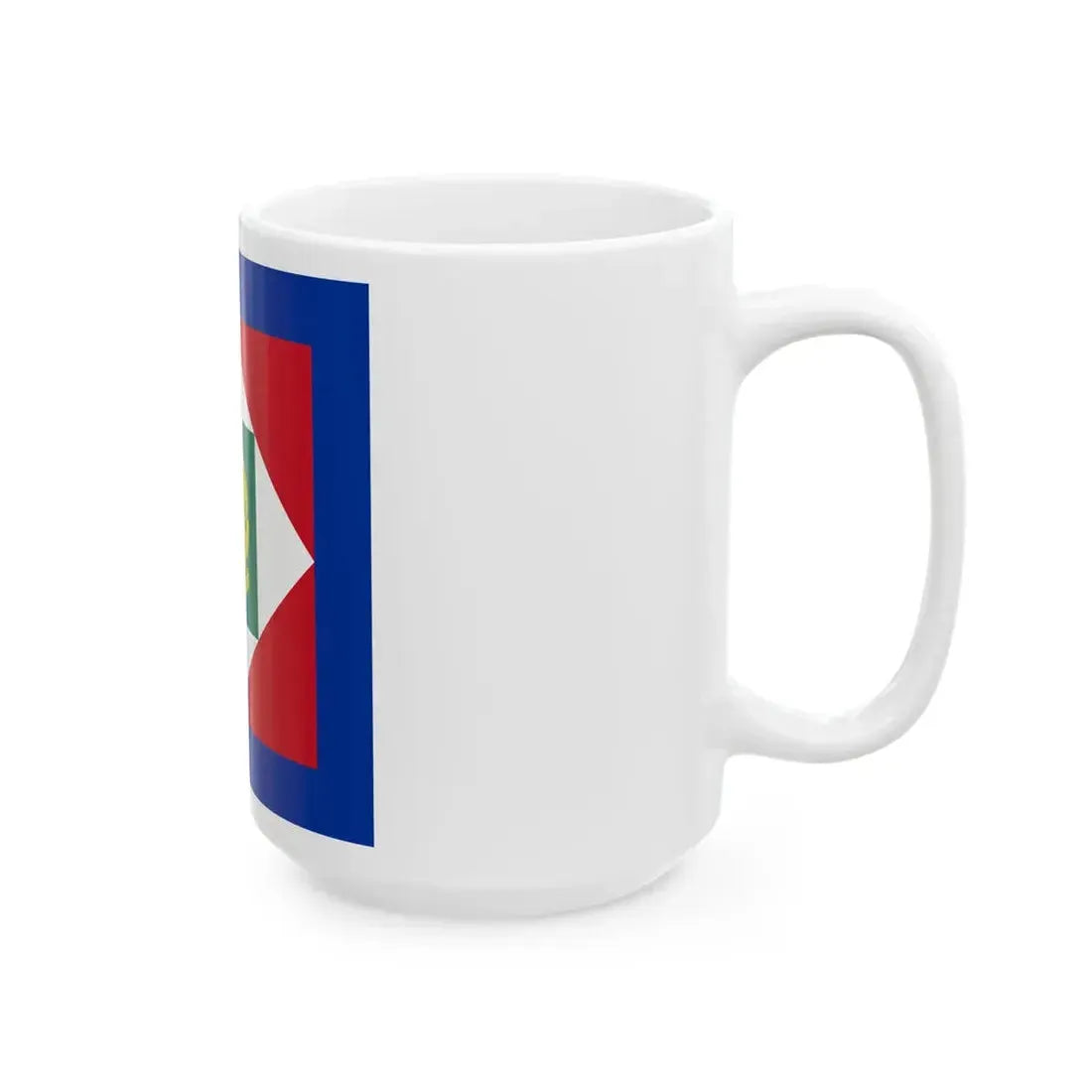 Flag of the President of Italy 2000-2003 (Italy) White Coffee Mug - Go Mug Yourself