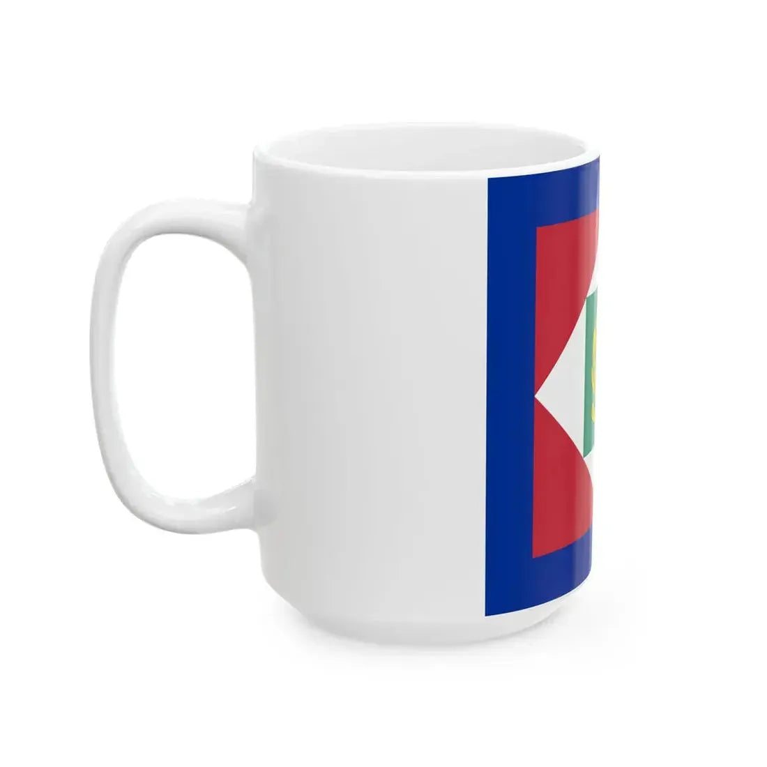 Flag of the President of Italy 2003-2006 (Italy) White Coffee Mug - Go Mug Yourself
