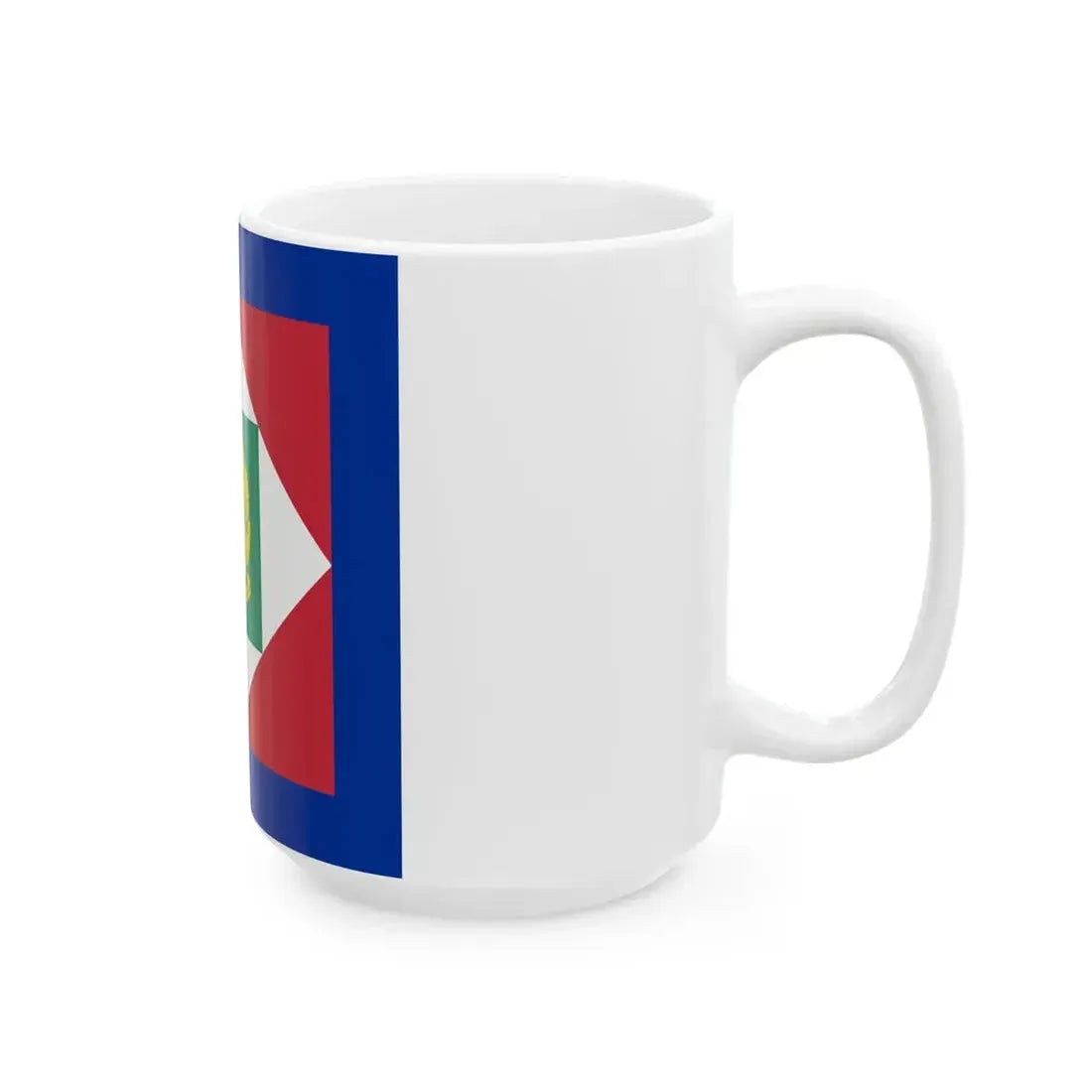 Flag of the President of Italy 2003-2006 (Italy) White Coffee Mug - Go Mug Yourself