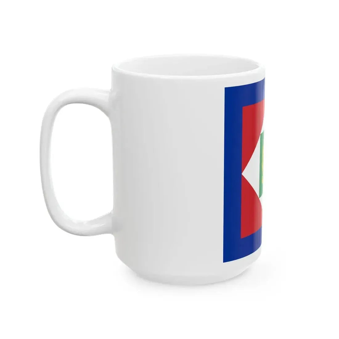 Flag of the President of Italy (Italy) White Coffee Mug - Go Mug Yourself