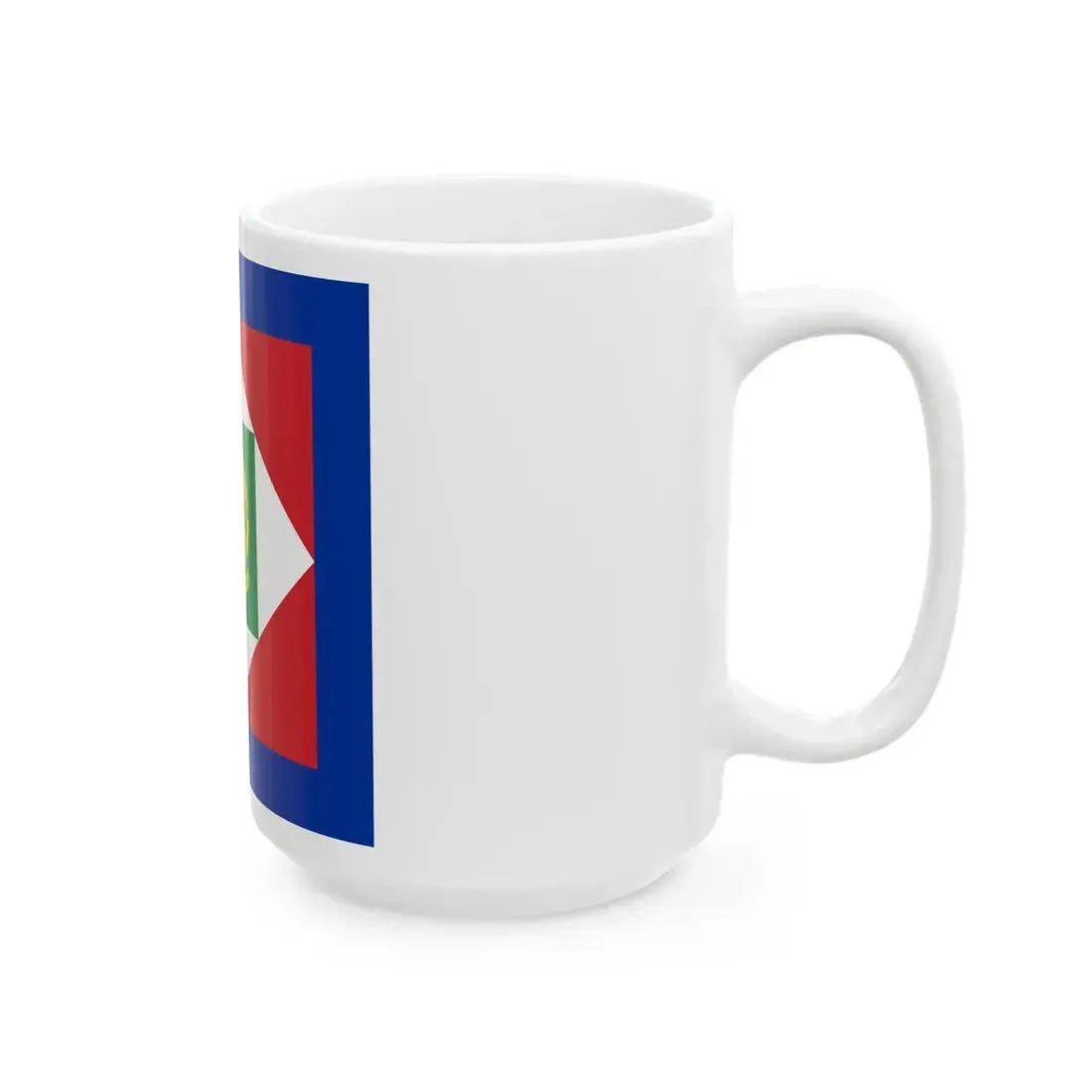Flag of the President of Italy (Italy) White Coffee Mug - Go Mug Yourself