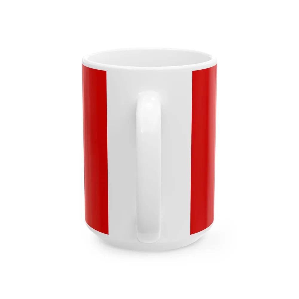 Flag of the President of Republika Srpska (Bosnia and Herzegovina) White Coffee Mug - Go Mug Yourself