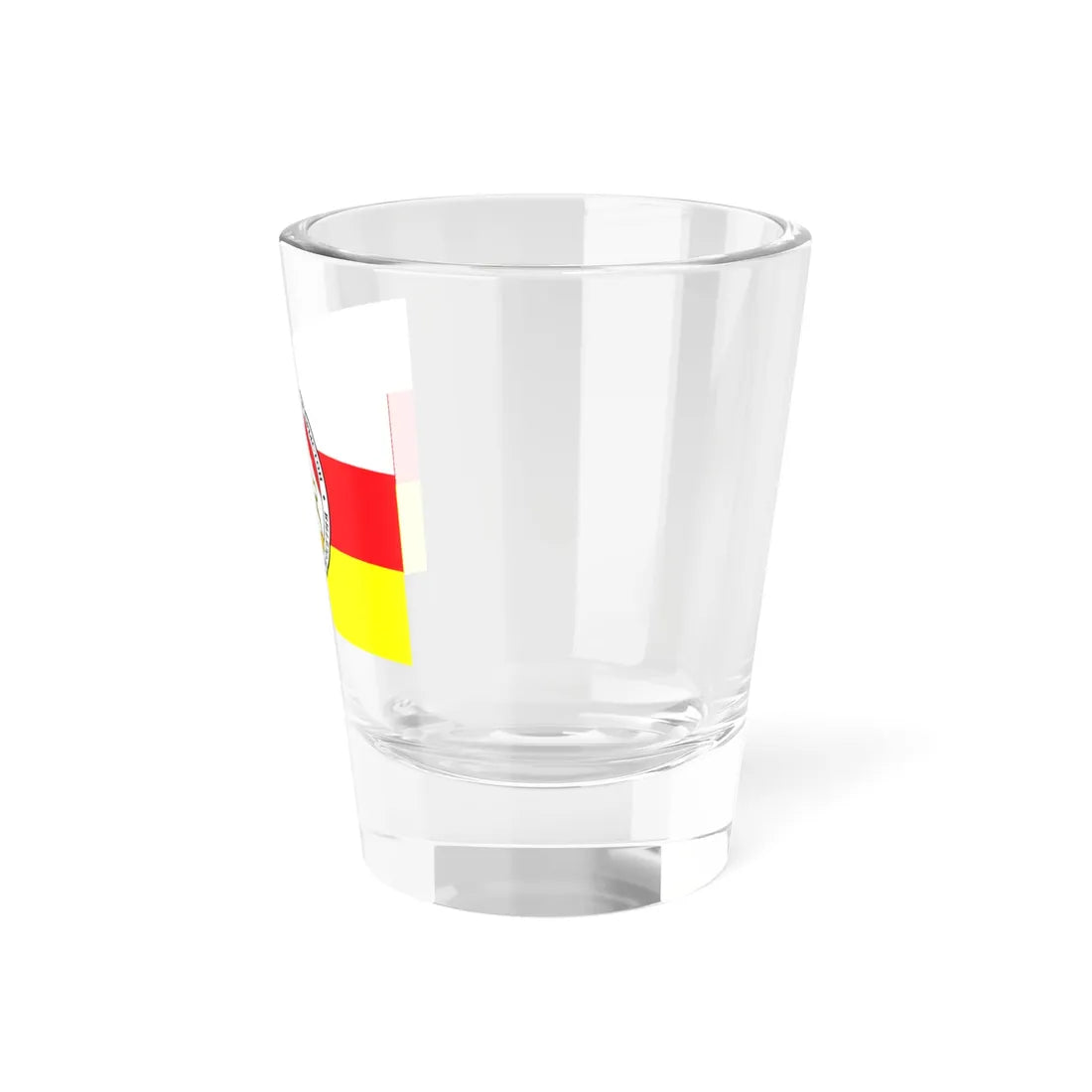 Flag of the President of South Ossetia Shot Glass 1.5oz - Go Mug Yourself