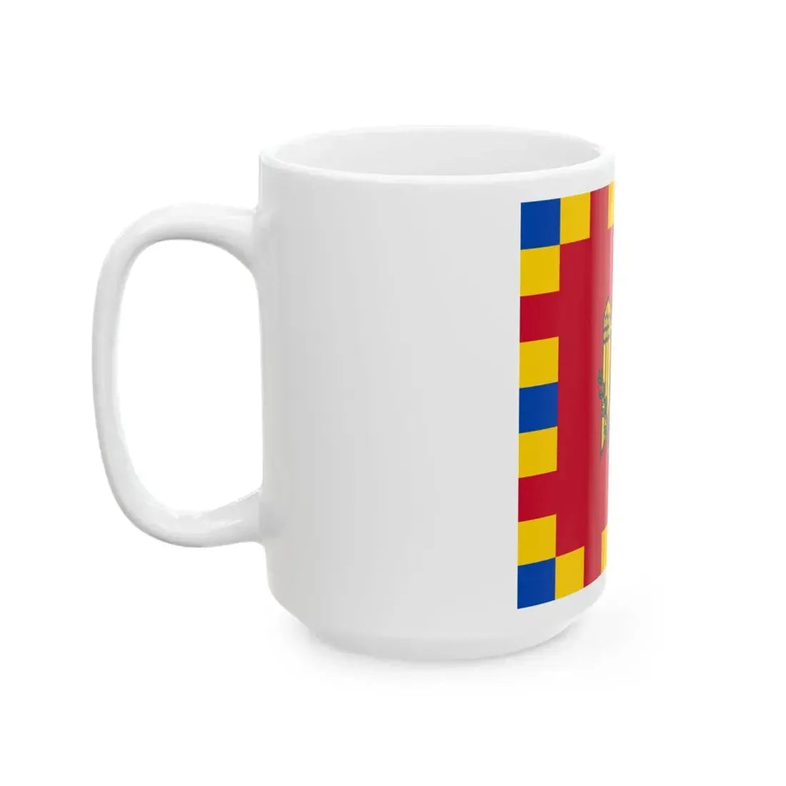 Flag of the President of the Parliament of Moldova (Moldova) White Coffee Mug - Go Mug Yourself