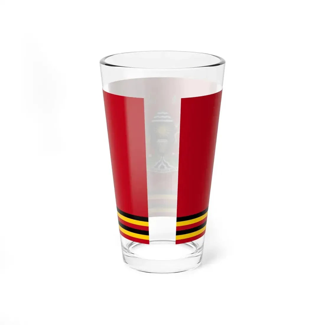 Flag of the President of Uganda (Uganda) Pint Glass 16oz - Go Mug Yourself