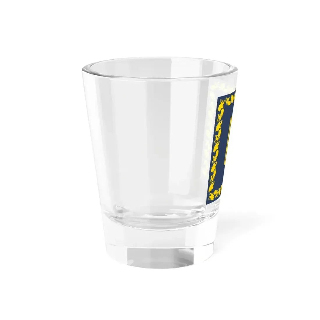 Flag of the President of Ukraine dark shade variant (Ukraine) Shot Glass 1.5oz - Go Mug Yourself