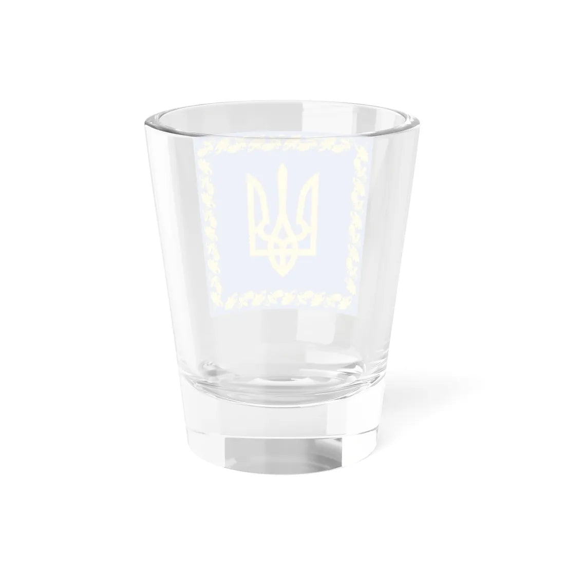 Flag of the President of Ukraine detailed (Ukraine) Shot Glass 1.5oz - Go Mug Yourself