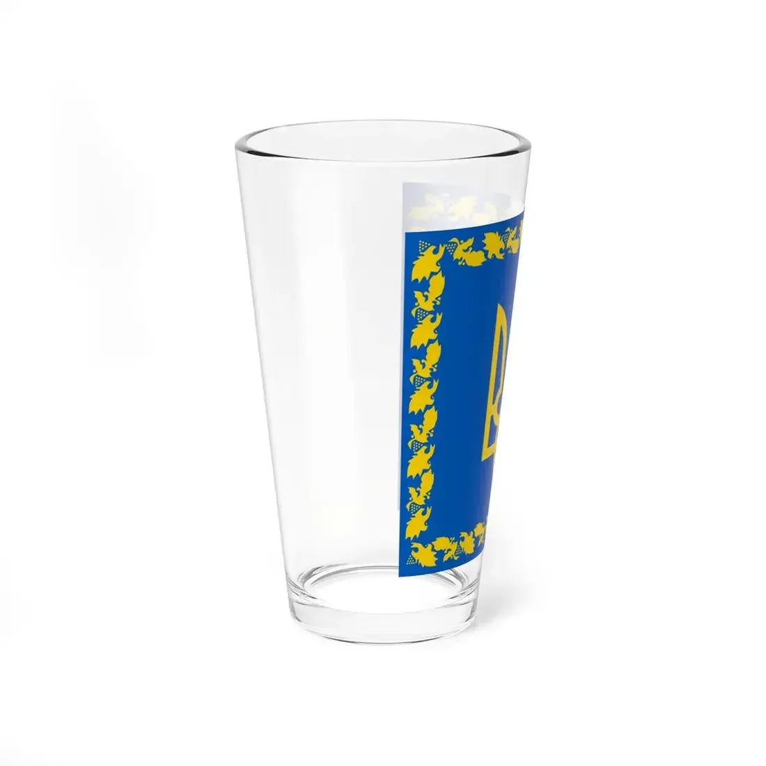 Flag of the President of Ukraine (Ukraine) Pint Glass 16oz - Go Mug Yourself