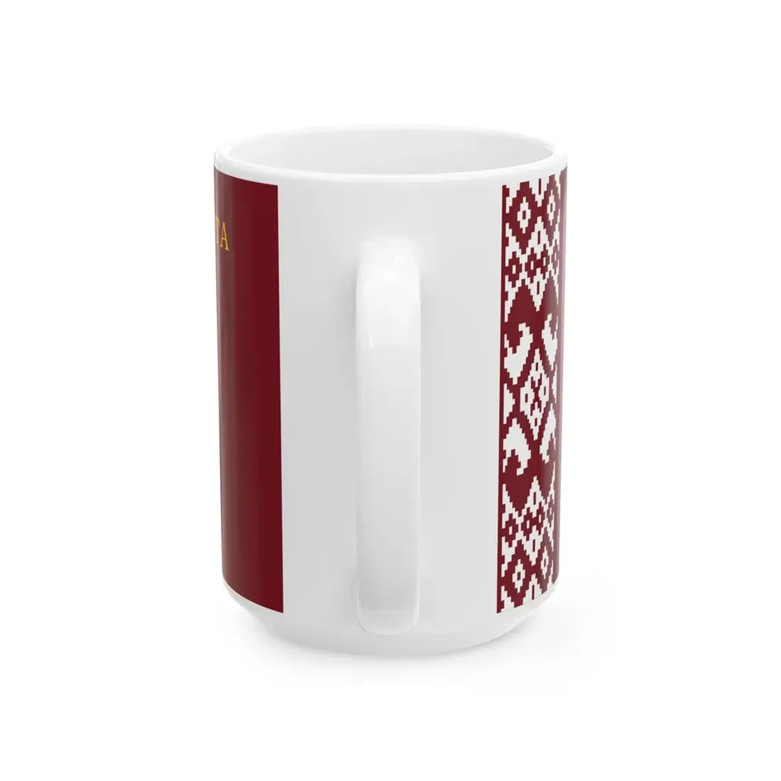 Flag of the Presidential Security Service of Belarus Obverse (Belarus) White Coffee Mug - Go Mug Yourself