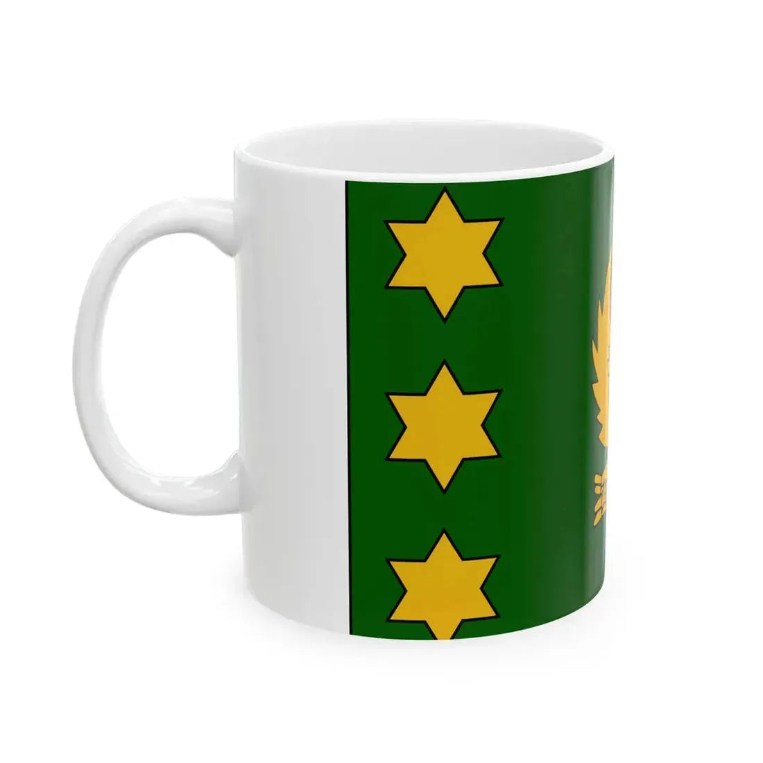Flag of the Prime Minister of East Indonesia (Indonesia) White Coffee Mug - Go Mug Yourself