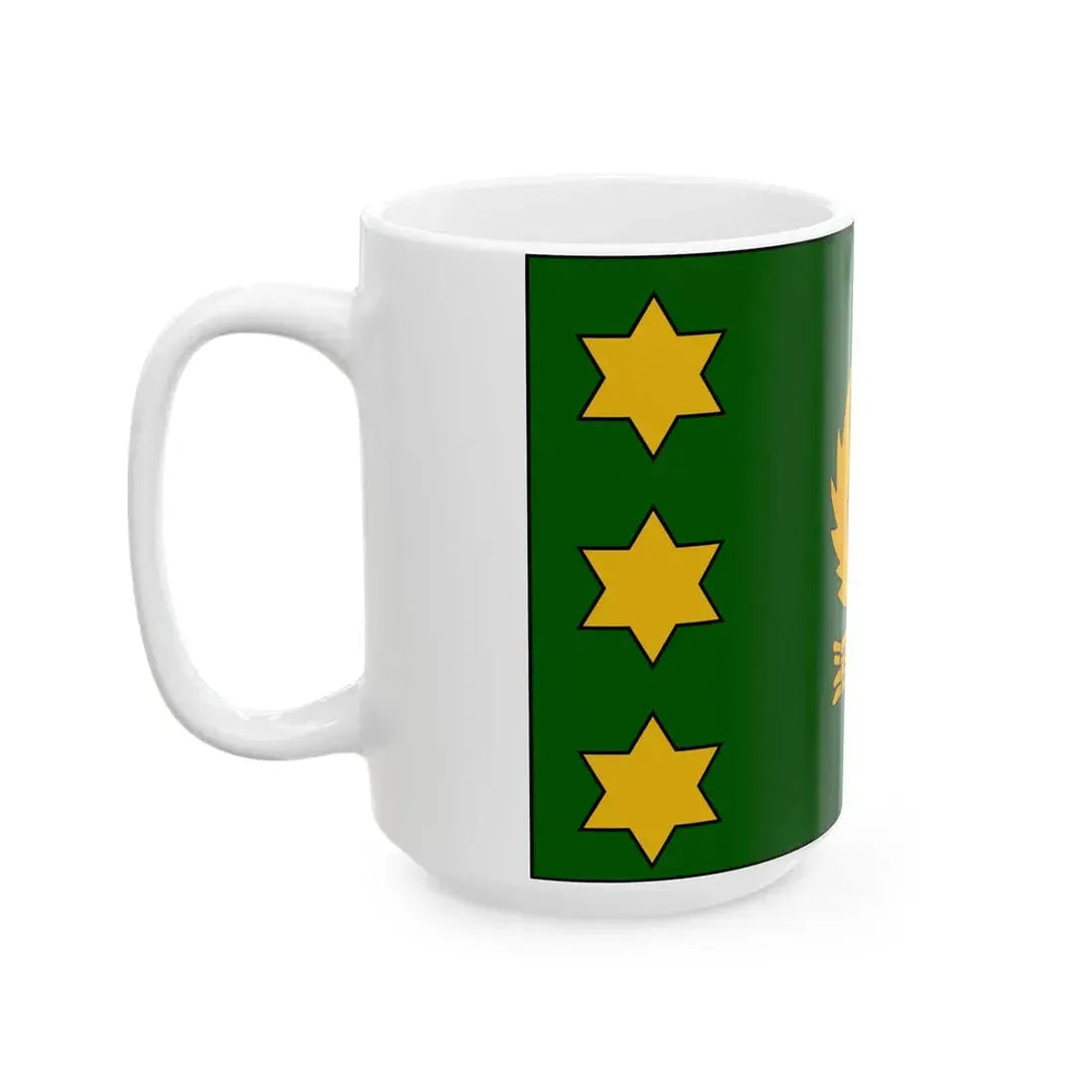 Flag of the Prime Minister of East Indonesia (Indonesia) White Coffee Mug - Go Mug Yourself