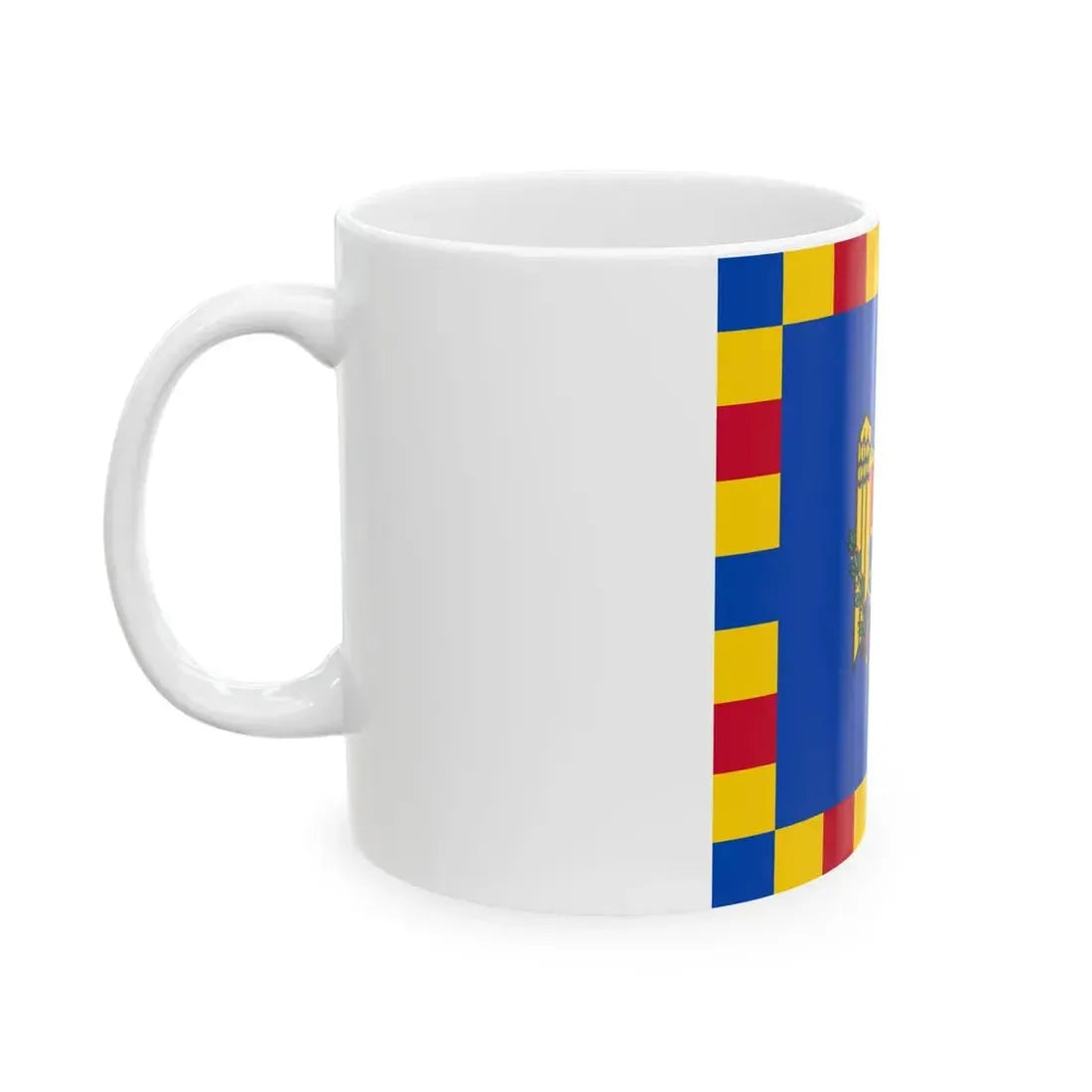 Flag of the Prime Minister of Moldova (Moldova) White Coffee Mug - Go Mug Yourself