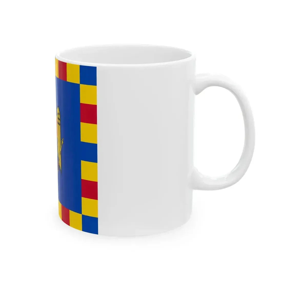 Flag of the Prime Minister of Moldova (Moldova) White Coffee Mug - Go Mug Yourself